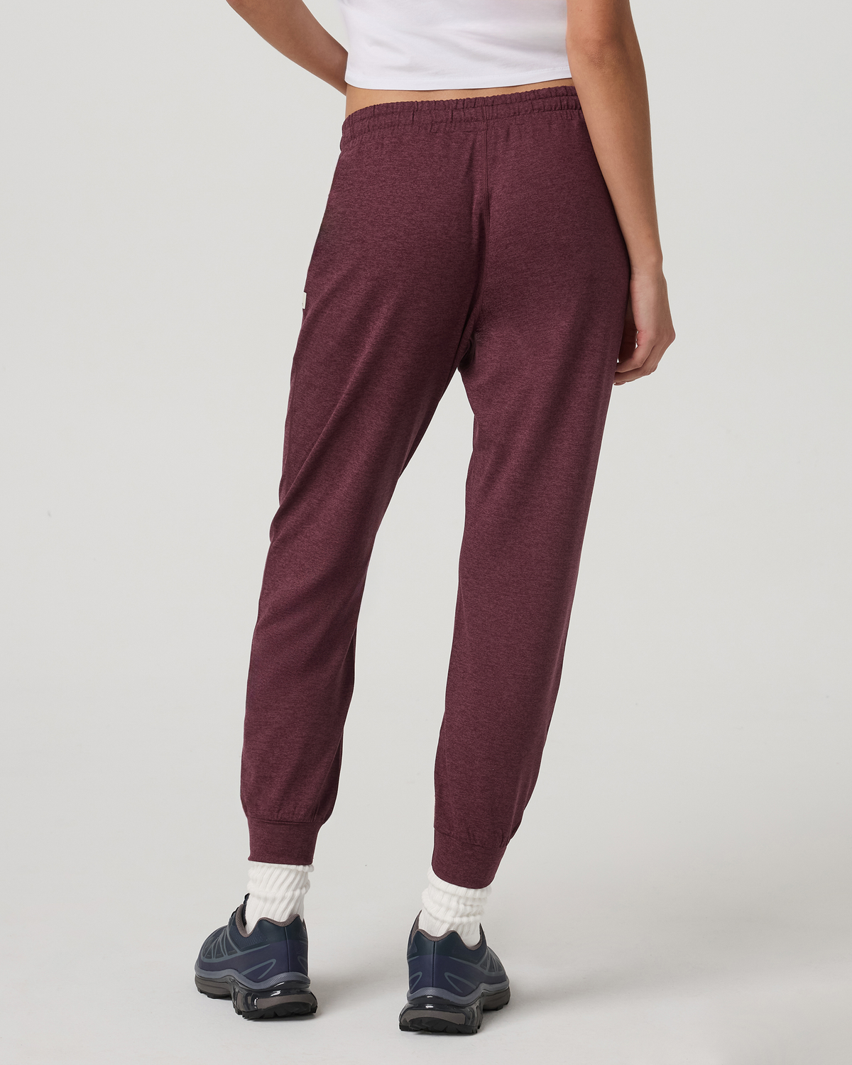 Performance Jogger Women's Fig Heather Joggers - Vuori Clothing