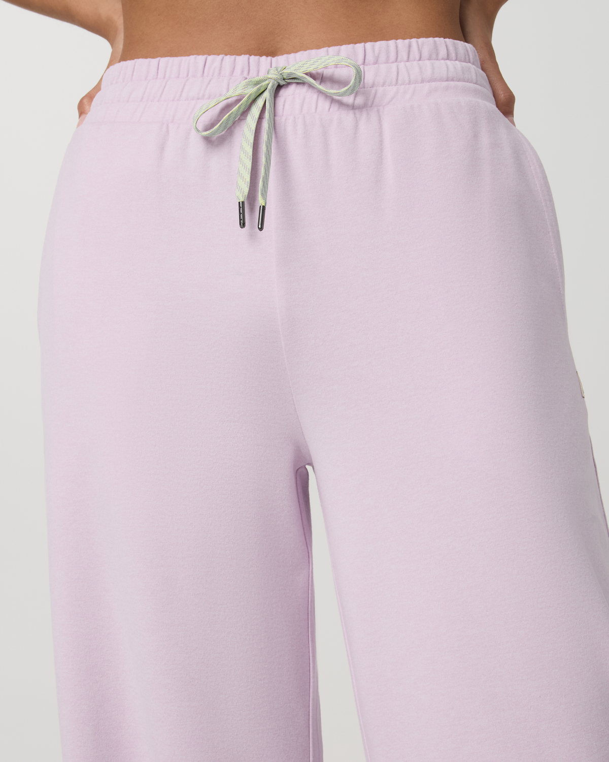 Halo Essential Wideleg Women's Lilac Breeze Heather Pants - Vuori Clothing