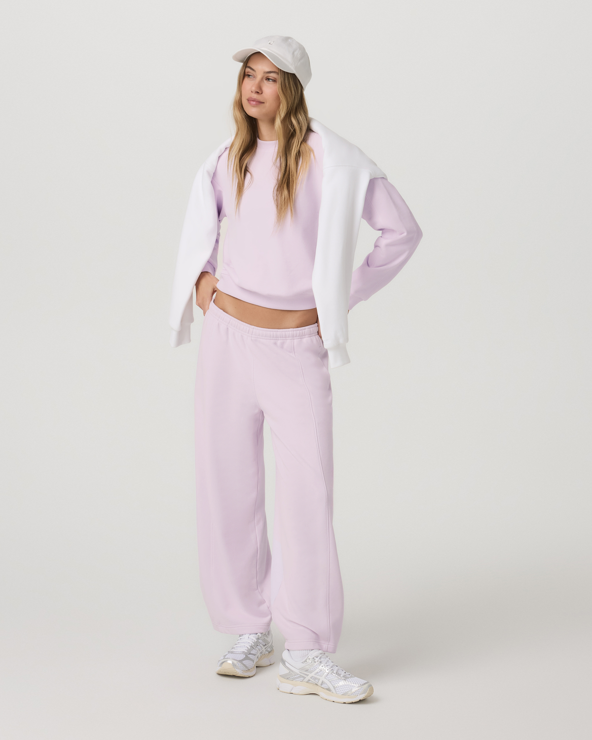 Sedona Barrel Sweatpant Women's Lilac Breeze Sweatpants - Vuori Clothing