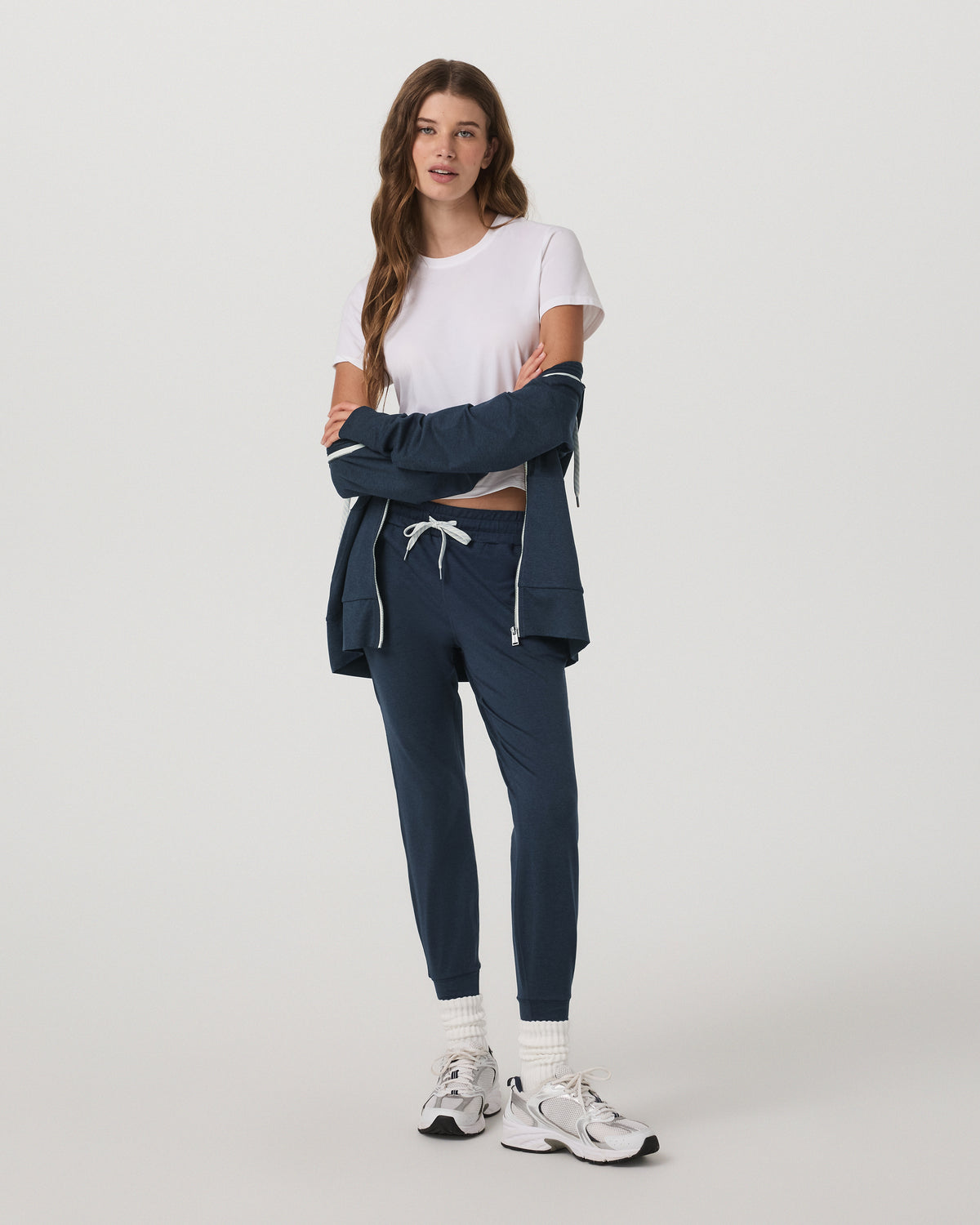 Performance Jogger - Long Midnight Heather - Vuori Clothing