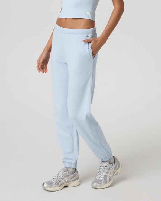 Women's Halo Modern Sweatpant Soft Sky Heather - Vuori Clothing