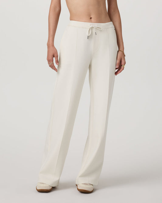 Compose Wideleg Pant Marshmallow Mid-High Rise Pants - Vuori Clothing