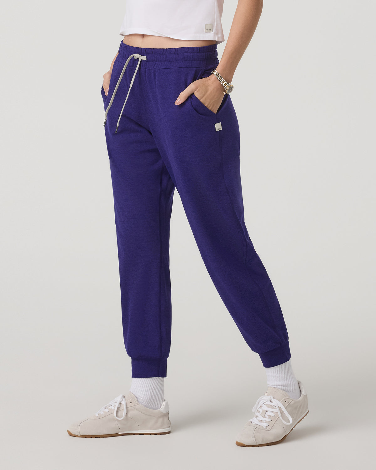 Performance Jogger - Long Stellar Sky Heather Joggers - Vuori Clothing