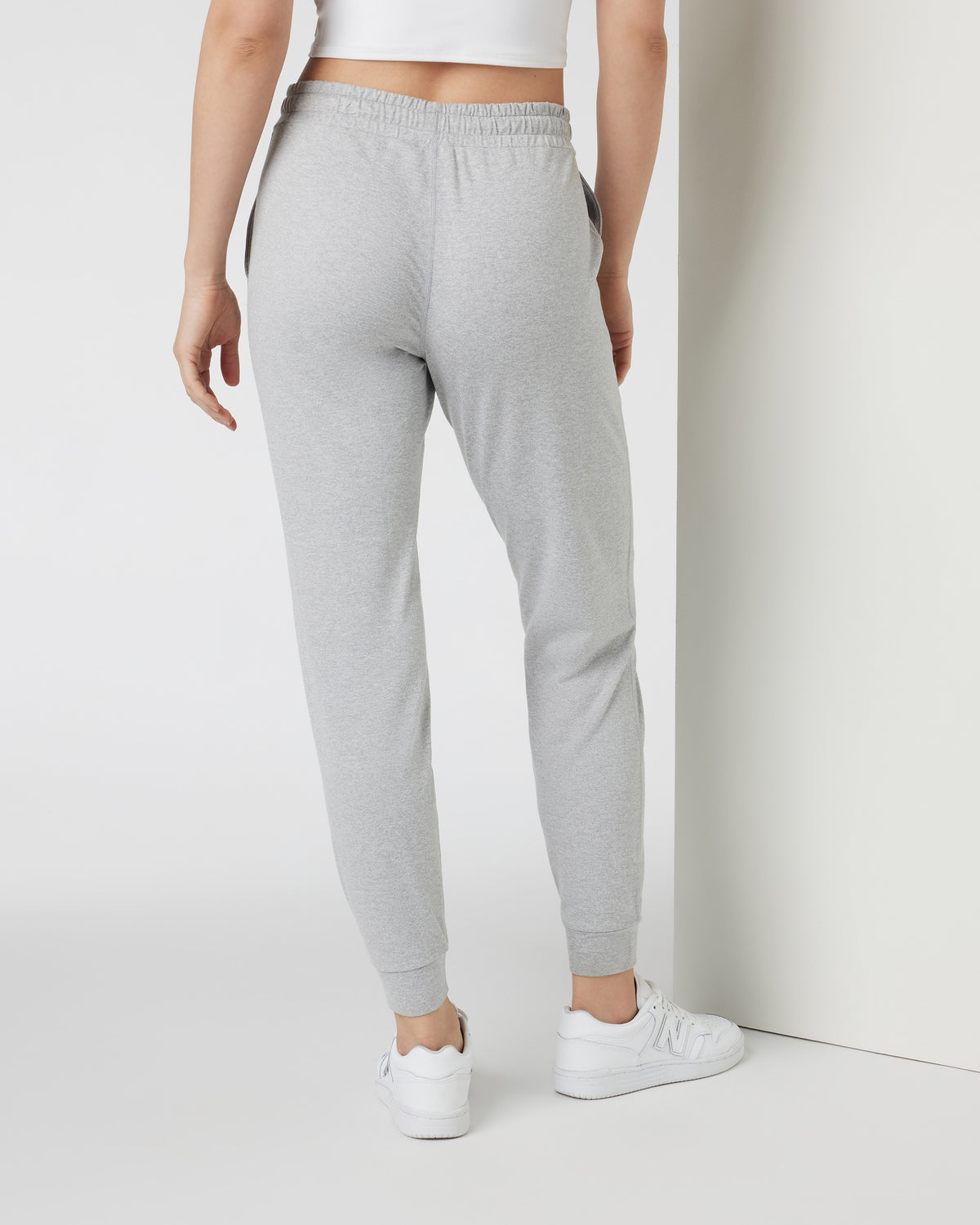 Performance Jogger - Long Tall Pale Grey Joggers - Vuori Clothing