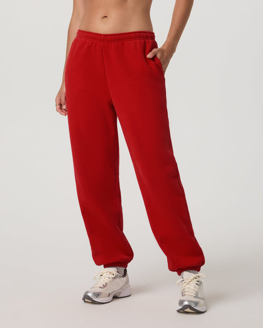 Restore Classic Sweatpant Women's Cherry Pants - Vuori Clothing