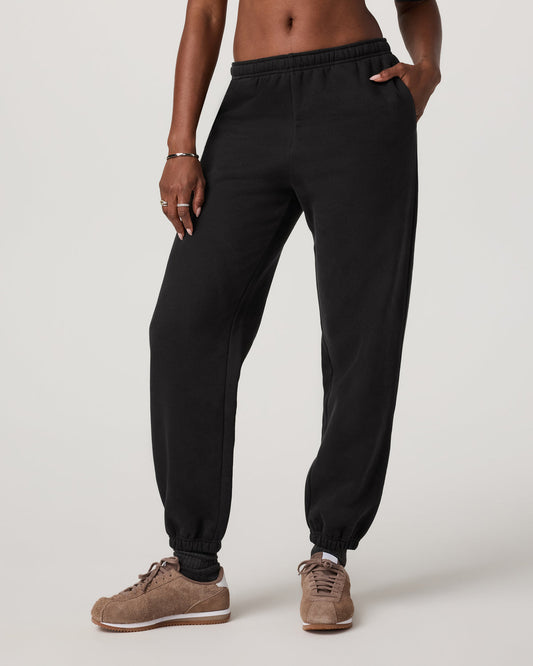 Women's Restore Classic Sweatpant - Long Washed Black - Vuori Clothing