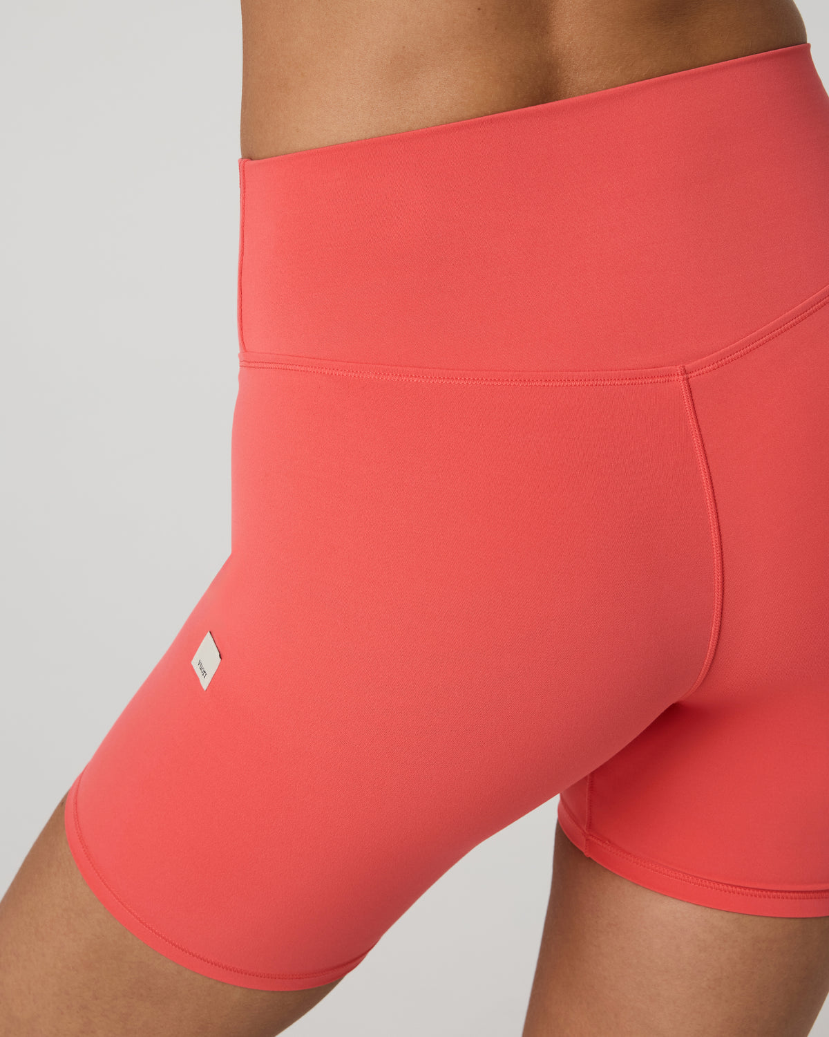 Vuori AllTheForm™ Short 6" Bright Coral Biker Shorts - Vuori Clothing