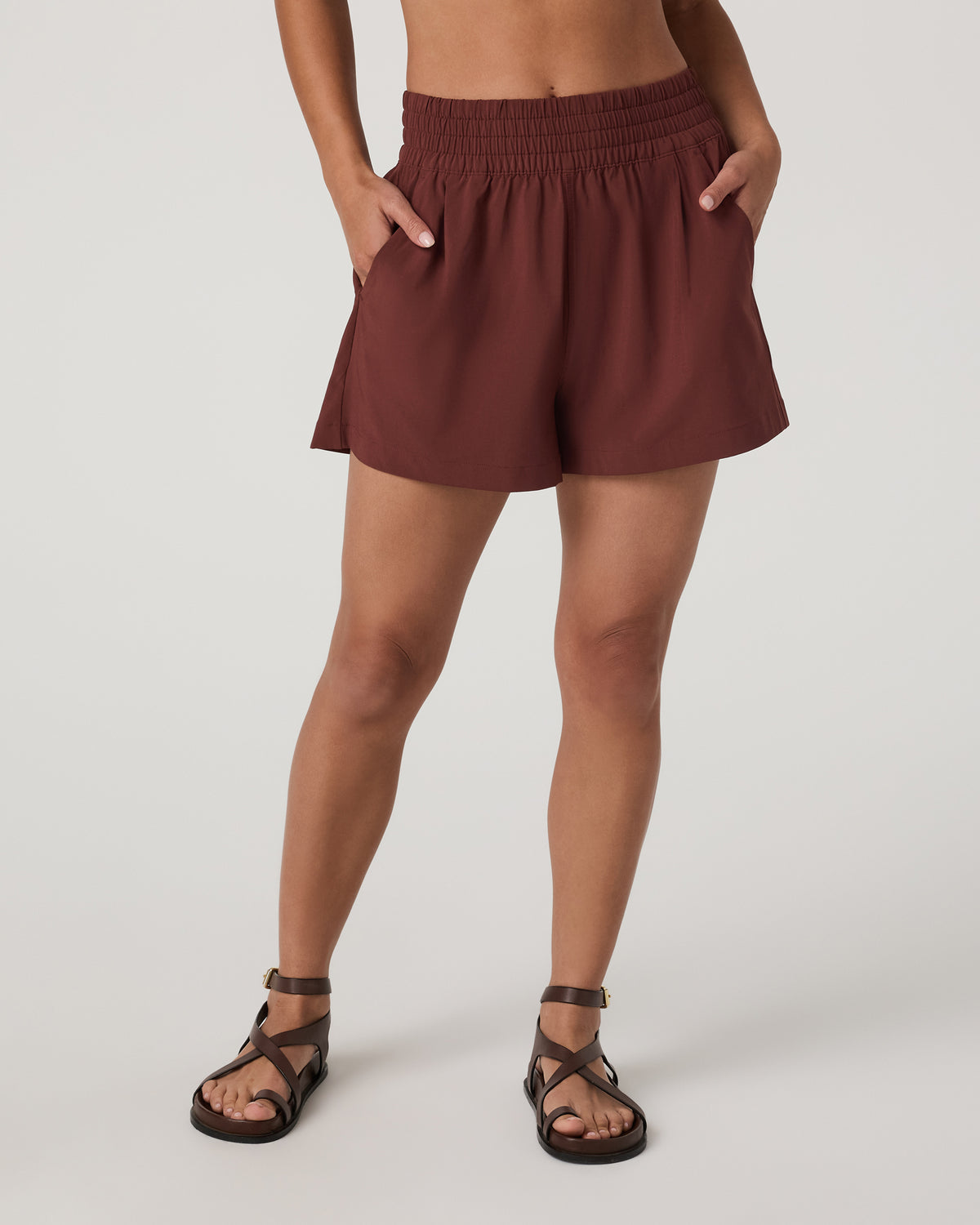 Villa Short Women's Burnt Sienna Contemporary Shorts - Vuori Clothing