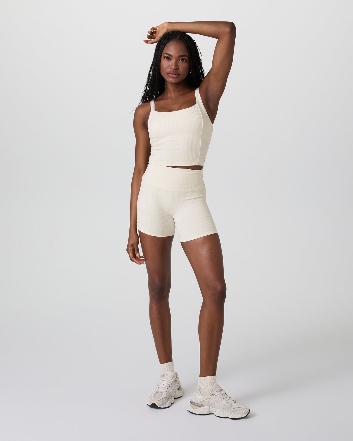 Inversion Rib Short Marshmallow - Vuori Clothing