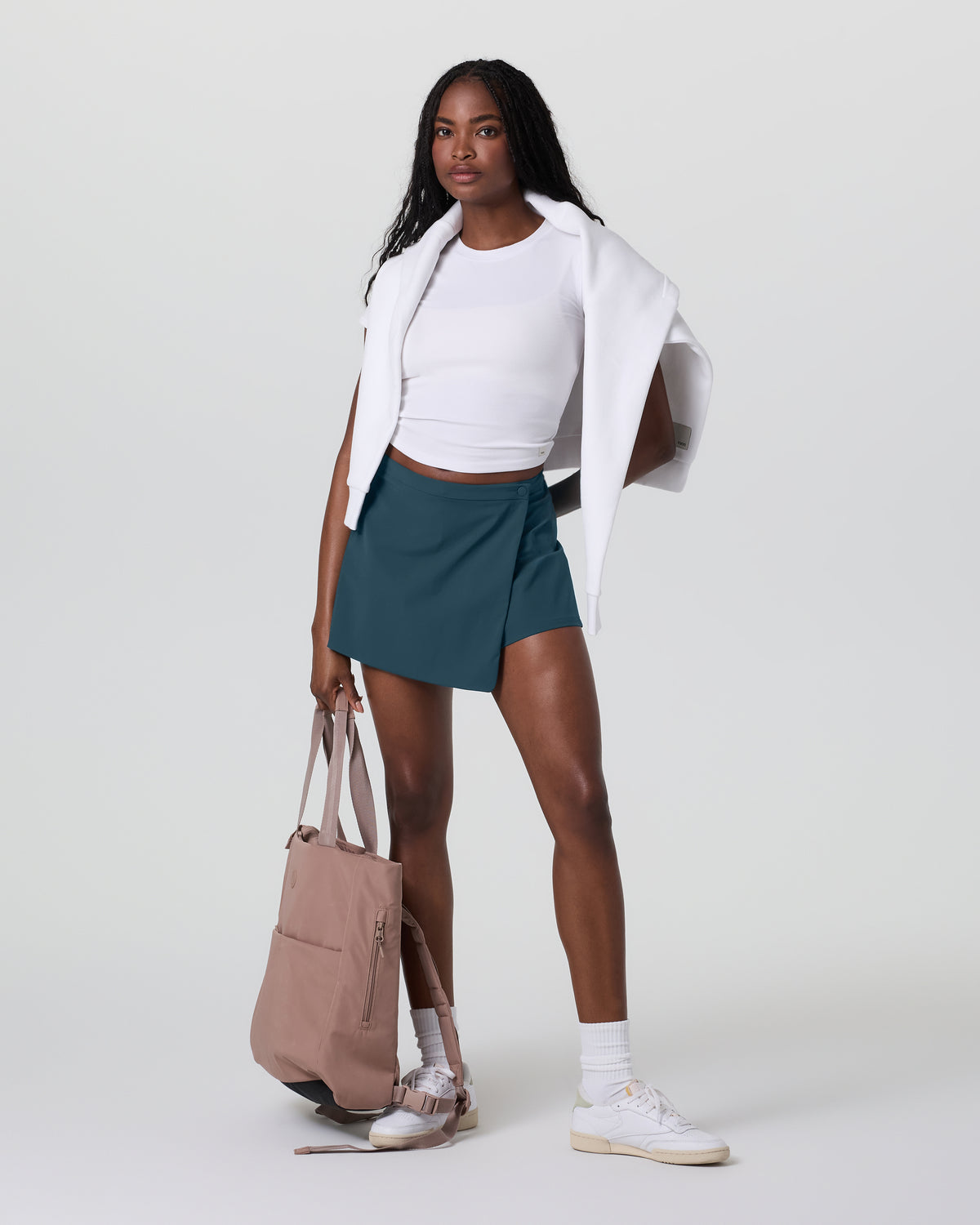 Miles Sport Skirt Moss - Vuori Clothing