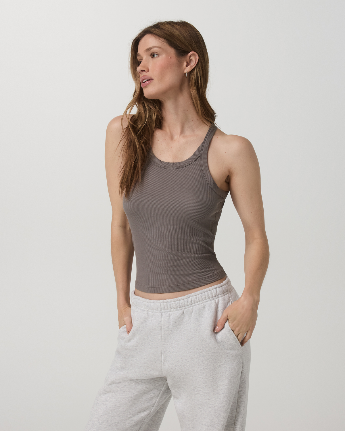 Cove Layering Tank Women's Chia Rib Knit Tank Top - Vuori Clothing