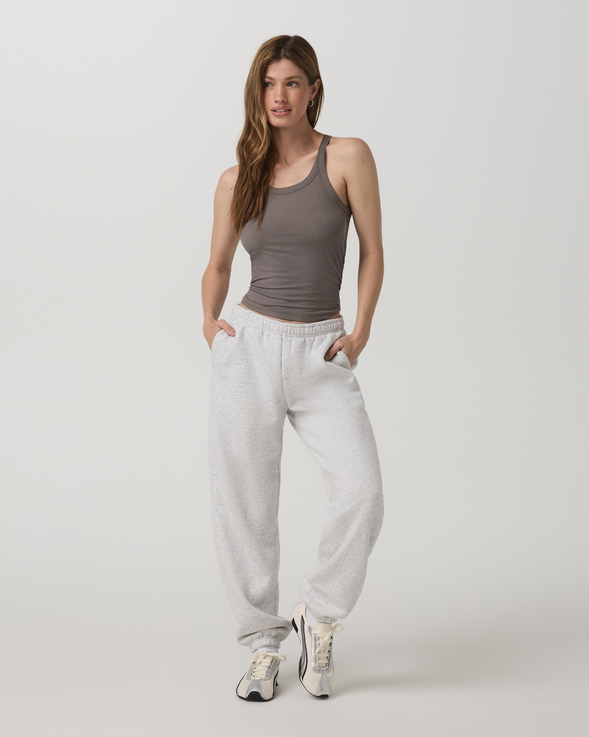 Cove Layering Tank Women's Chia Rib Knit Tank Top - Vuori Clothing