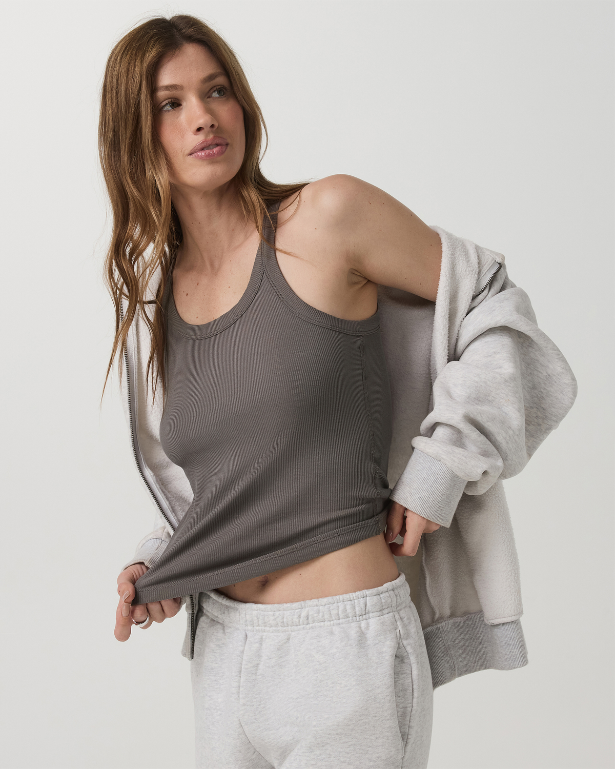 Cove Layering Tank Women's Chia Rib Knit Tank Top - Vuori Clothing