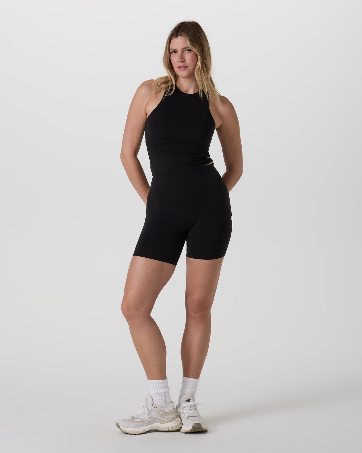 Vuori AllTheFeels Crew Tank Black - Vuori Clothing