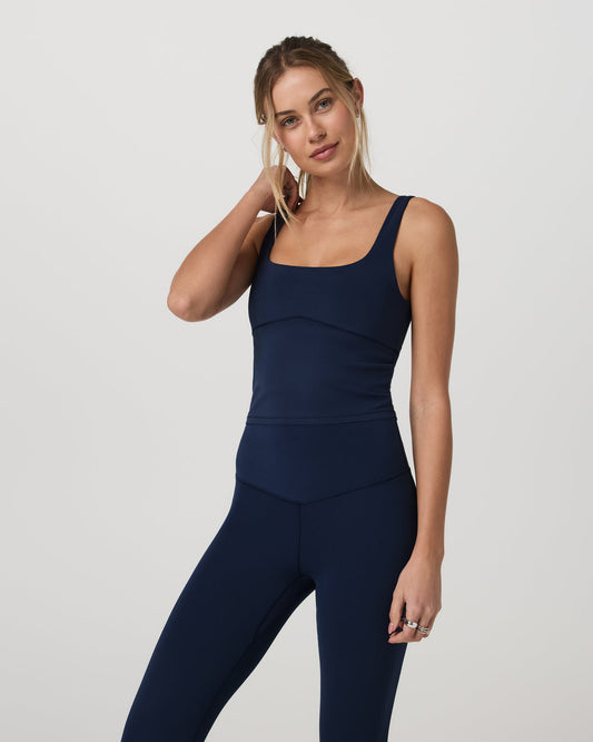 Vuori AllTheForm™ Support Tank Women's Blue Coast Top - Vuori Clothing