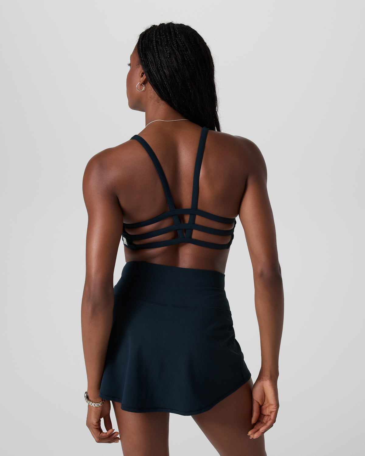 Yosemite Bra Ink Strappy Sports Bra - Vuori Clothing