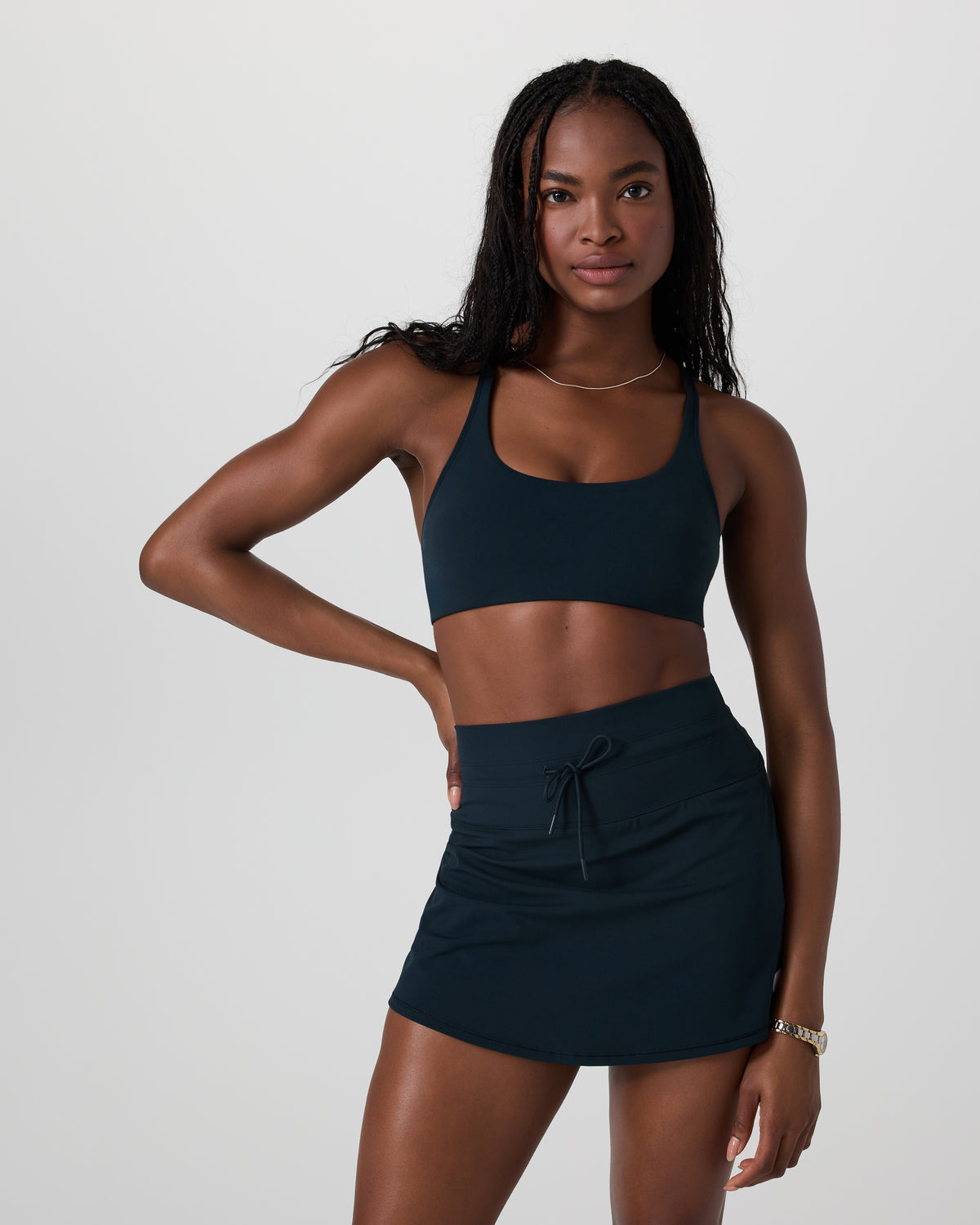 Yosemite Bra Ink Strappy Sports Bra - Vuori Clothing