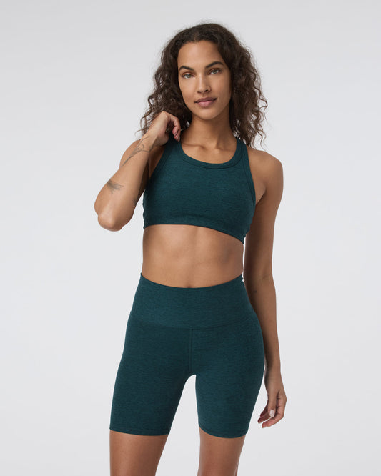 Elevation Racer Bra Moss Heather - Vuori Clothing