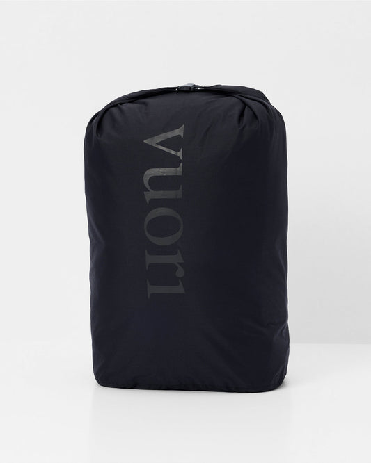 Packable Travel Bag Lightweight Black Roll Top Bag - Vuori Clothing