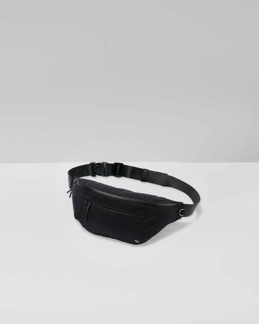 Vuori Sling Black Hip Pack - Vuori Clothing
