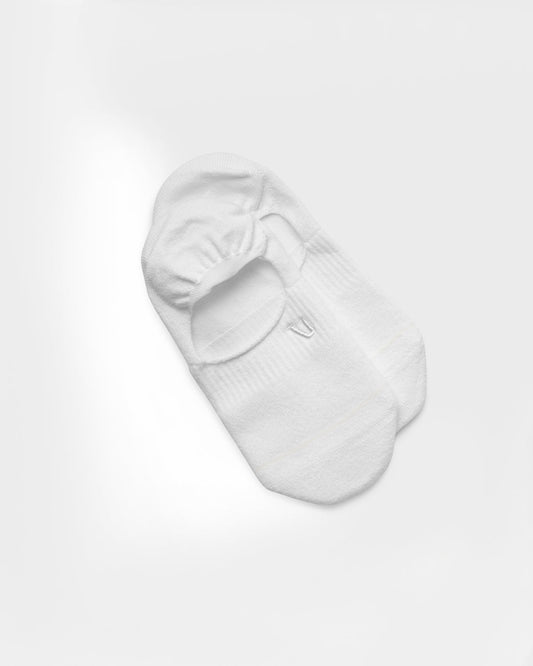 Vuori No Show Sock White Socks Clothing - Vuori Clothing