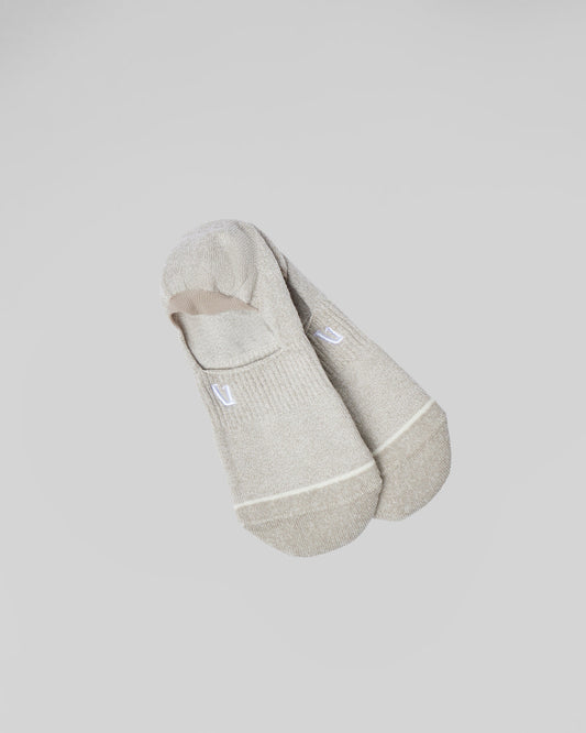 Vuori No Show Sock Toast Heather Socks - Vuori Clothing
