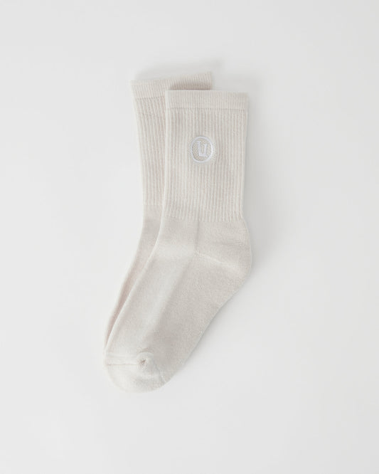 Half Crew Sock Salt Heather - Vuori Clothing