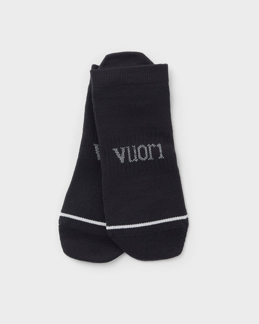 Performance Tab Sock Black Tab Socks - Vuori Clothing