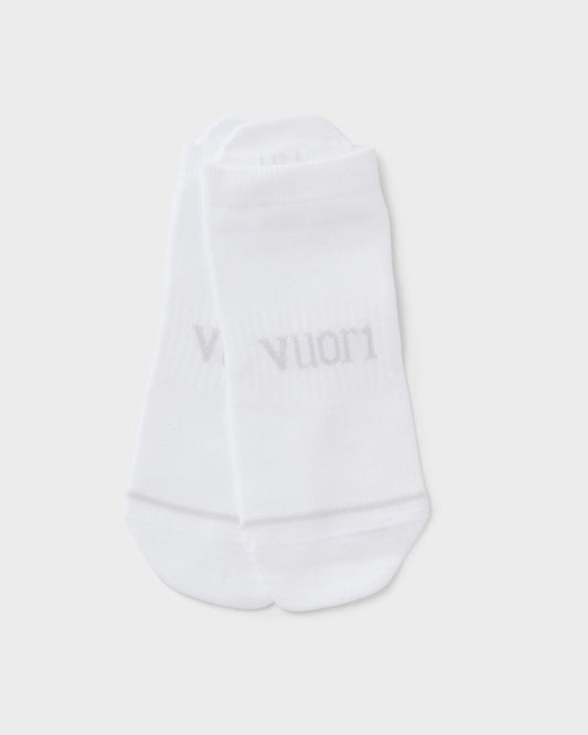 Performance Tab Sock White Tab Socks - Vuori Clothing