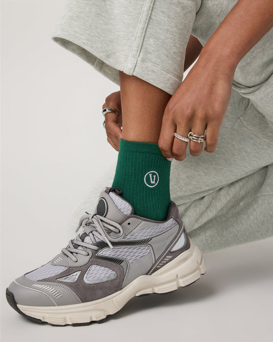 Half Crew Sock Viridian Socks - Vuori Clothing