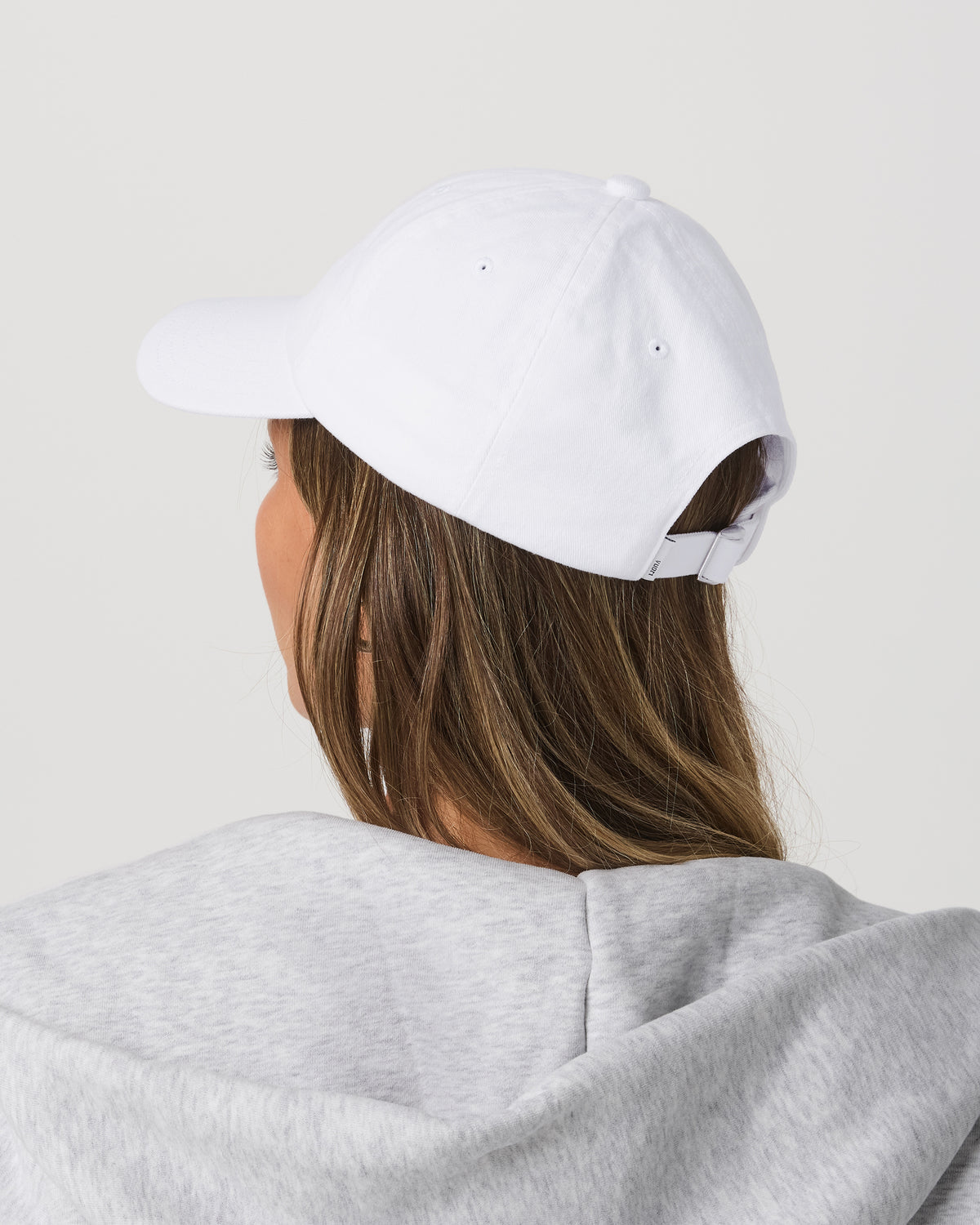 Vuori Dad Hat Low Profile White Hat - Vuori Clothing