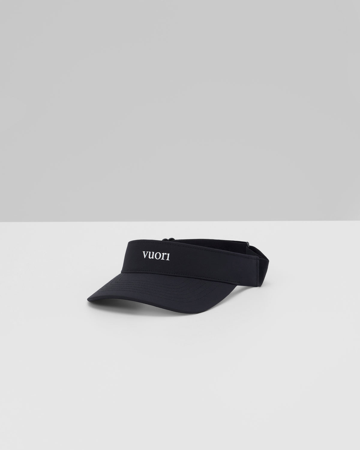 Topspin Visor 2.0 Black - Vuori Clothing