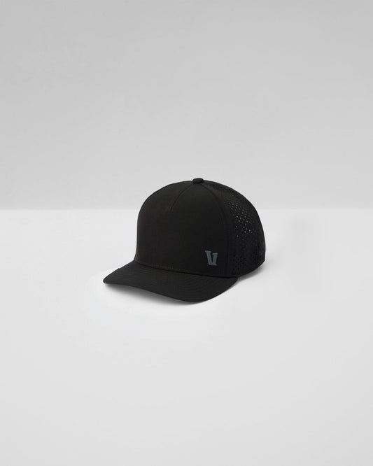 V1 Water Tech Hat Black Floating Hat - Vuori Clothing