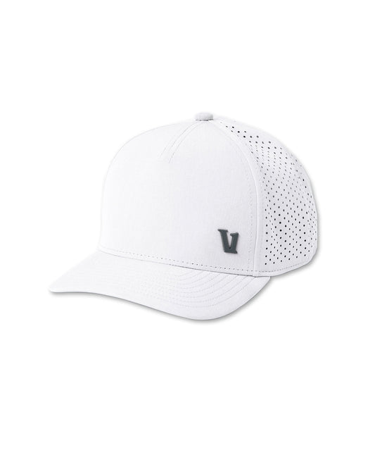 V1 Water Tech Hat White Floating Hat - Vuori Clothing