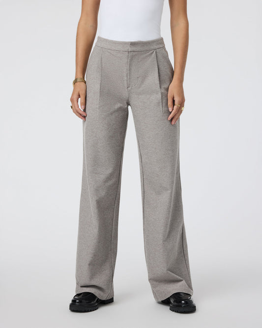 Elevation Trouser-Short Cobblestone High Rise Pants - Vuori Clothing