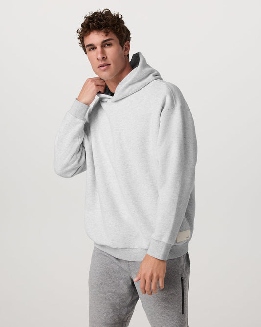 Restore Oversized Hoodie Pale Grey Heather - Vuori Clothing