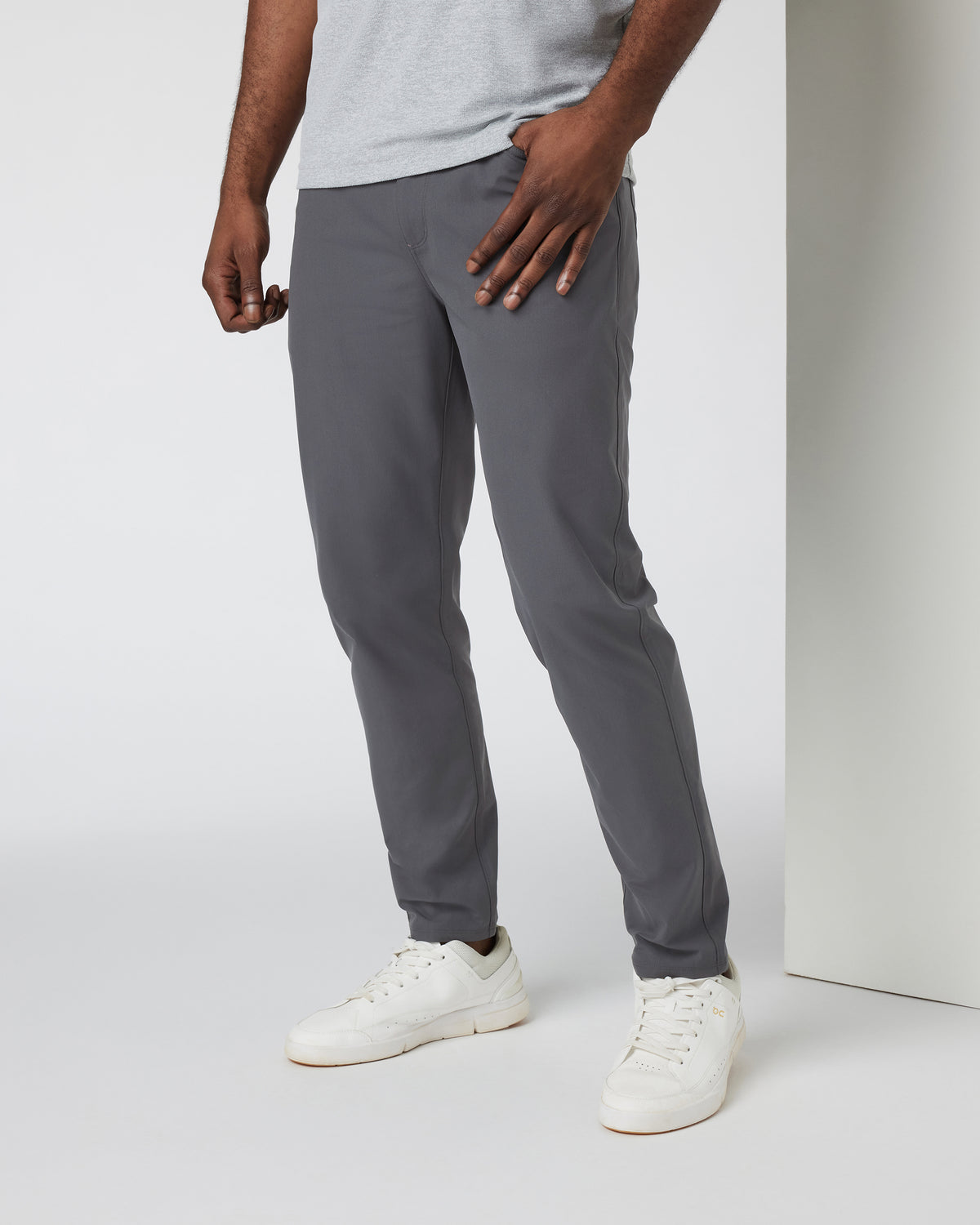 Meta Pant - 30" Charcoal 5-Pocket Pants - Vuori Clothing