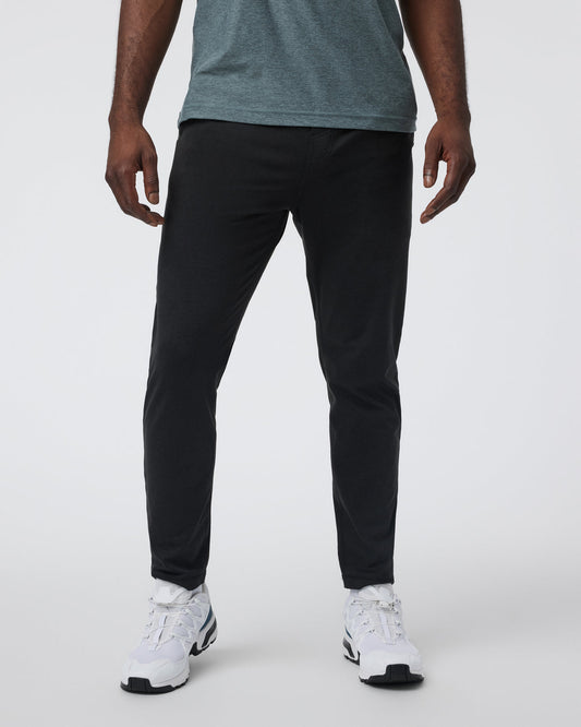 Coronado Pant Black Heather DreamKnit™ Warm Pants - Vuori Clothing