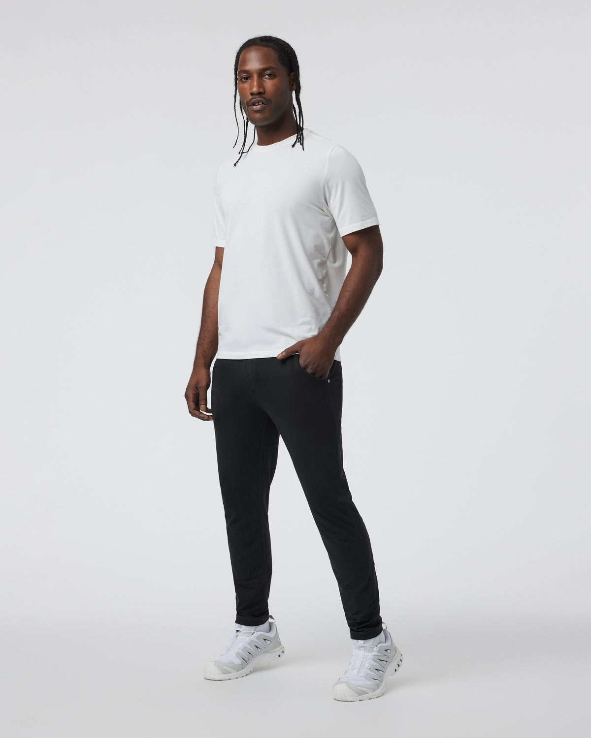 Ponto Performance Pant Black Heather Sweatpants - Vuori Clothing