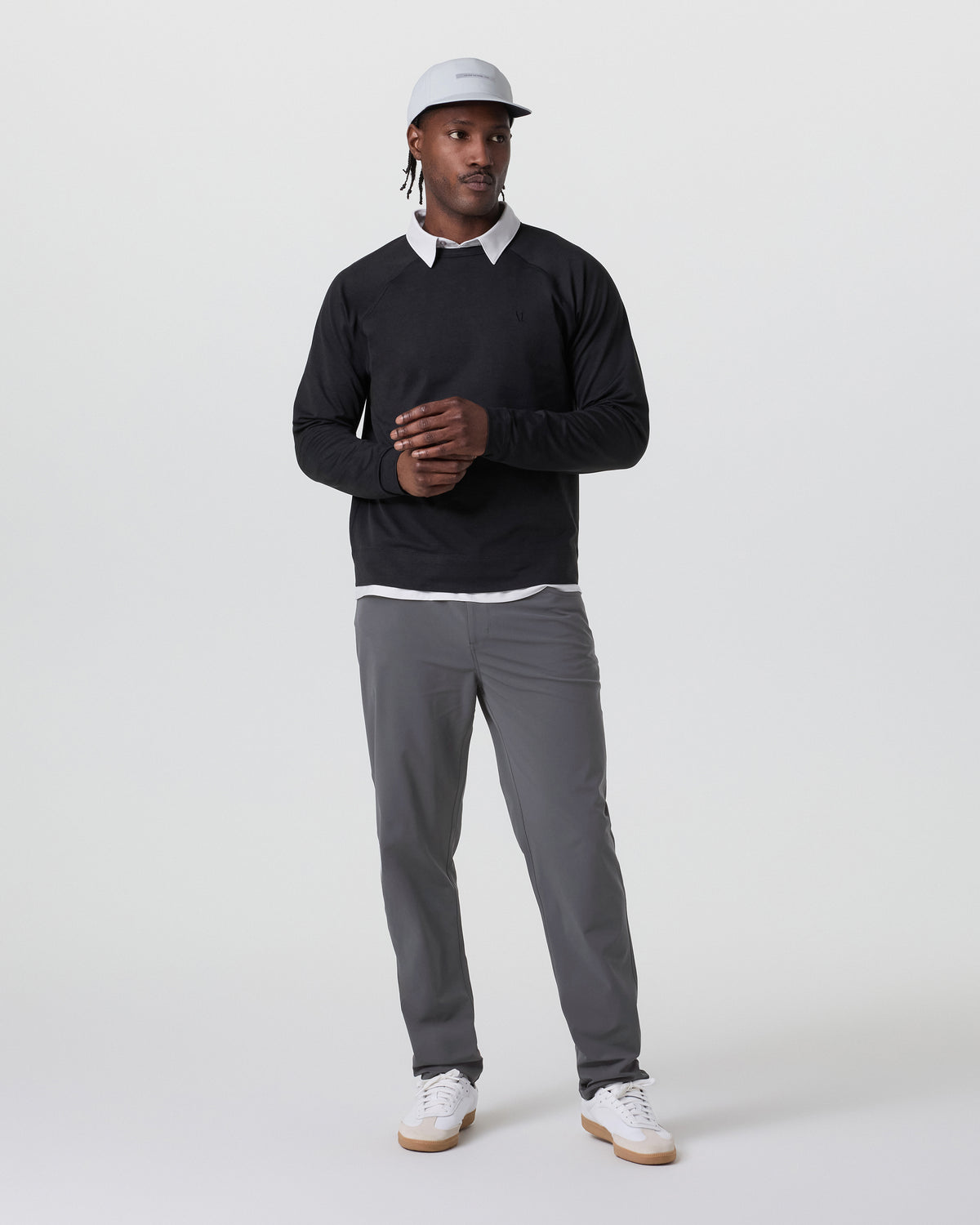 Meta Pant Classic Fit 30" Charcoal - Vuori Clothing