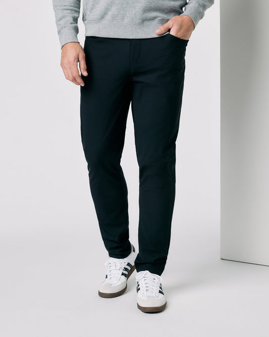 Meta Pant - 34 Men's Tall Black 5-Pocket Pants - Vuori Clothing
