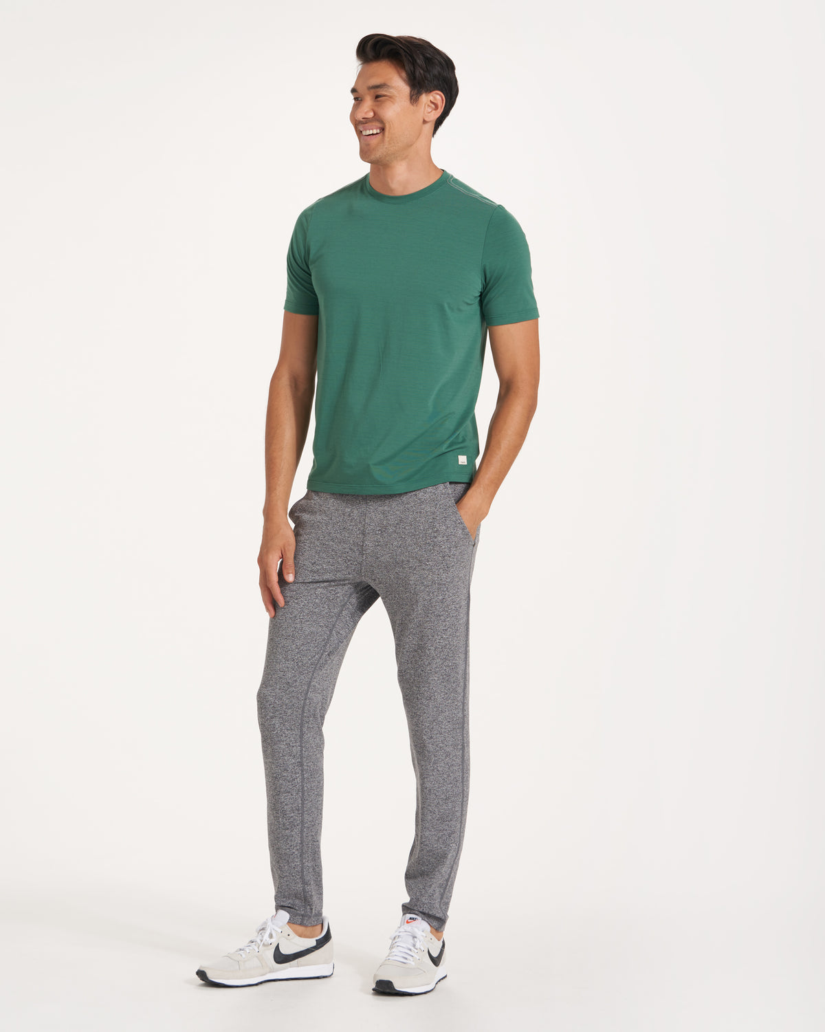 Ponto Performance Pant Men's Grey Sweatpants - Vuori Clothing