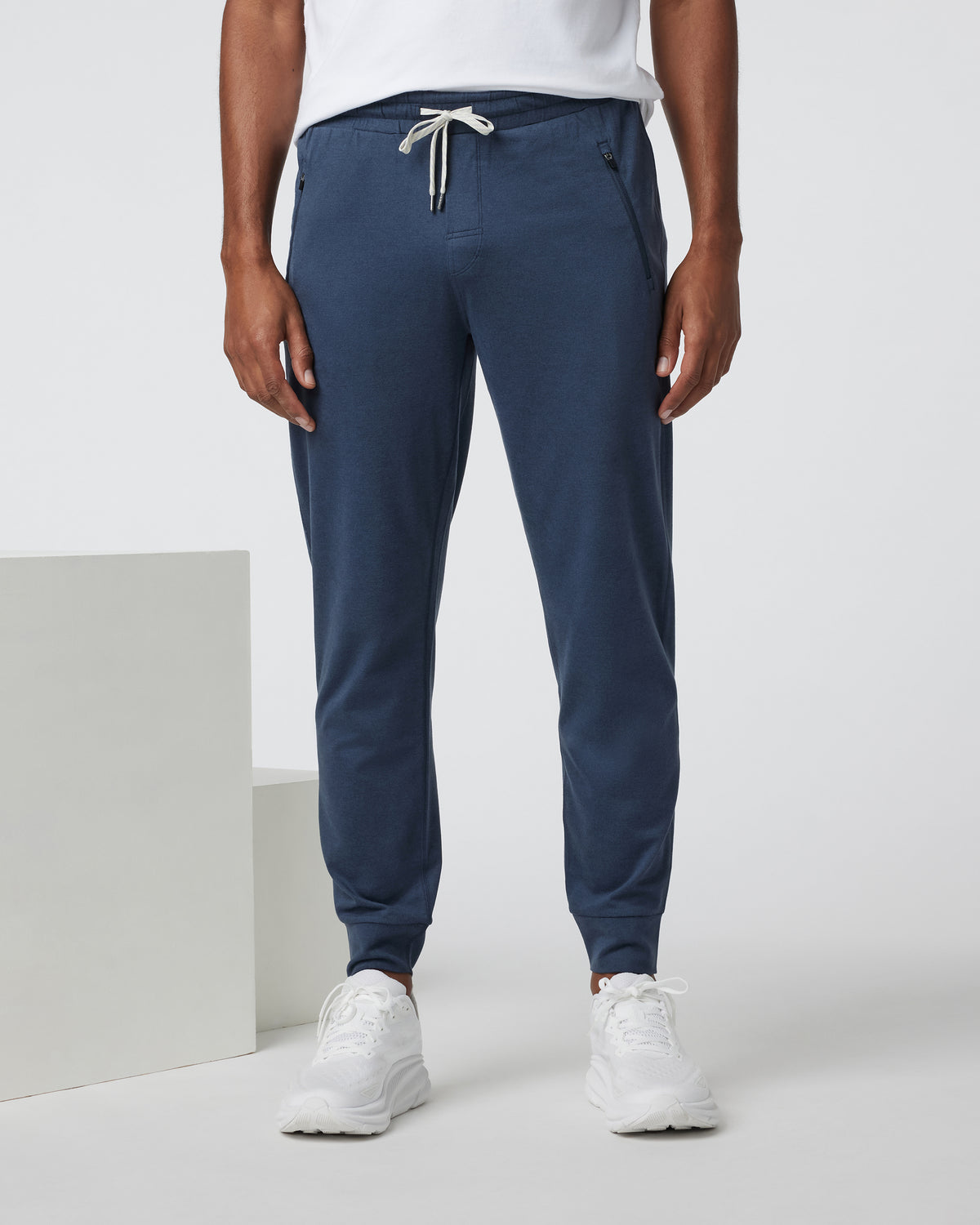 Ponto Performance Jogger Azure Heather - Vuori Clothing