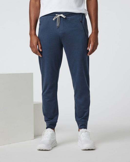 Ponto Performance Jogger Azure Heather - Vuori Clothing