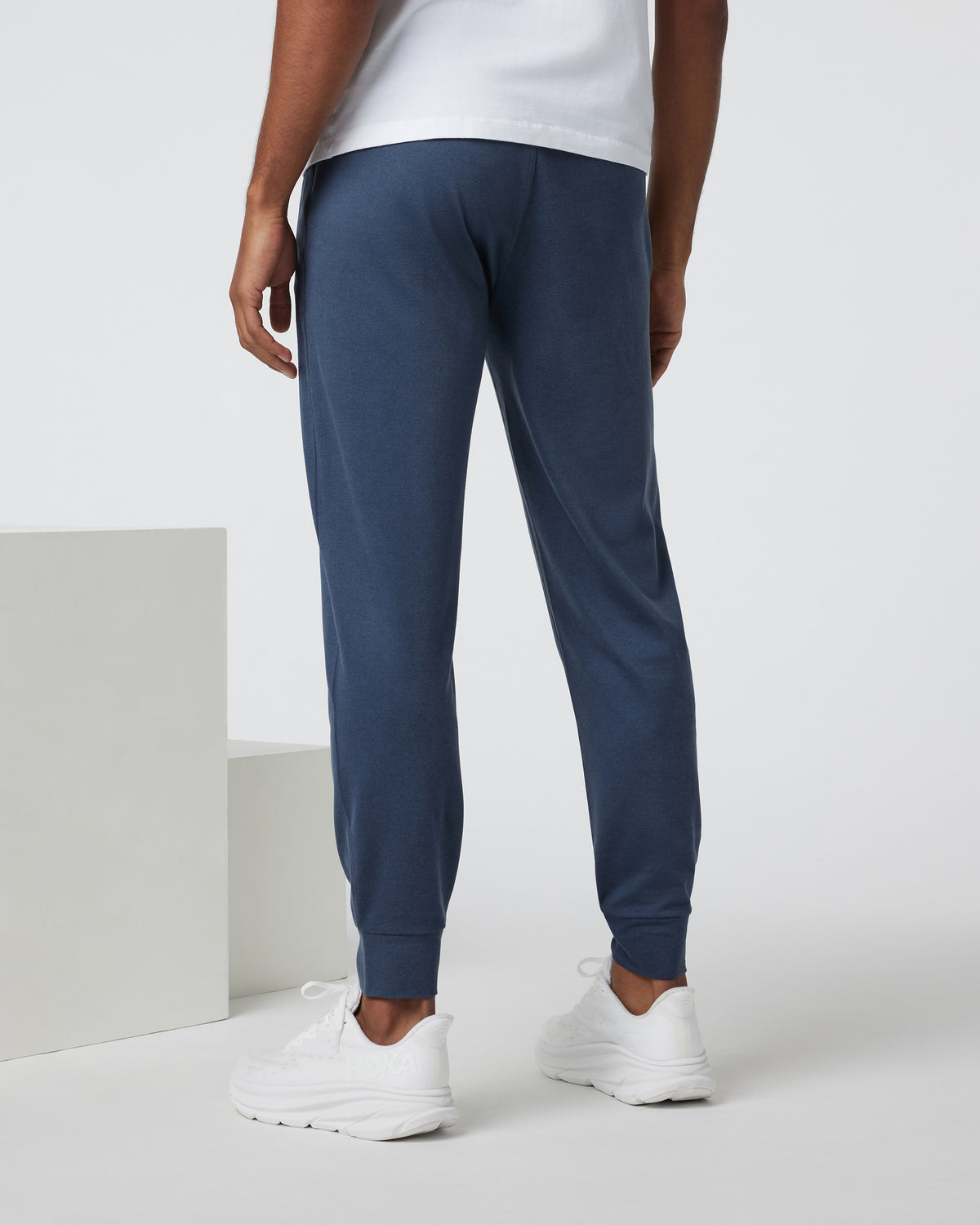 Ponto Performance Jogger Azure Heather - Vuori Clothing