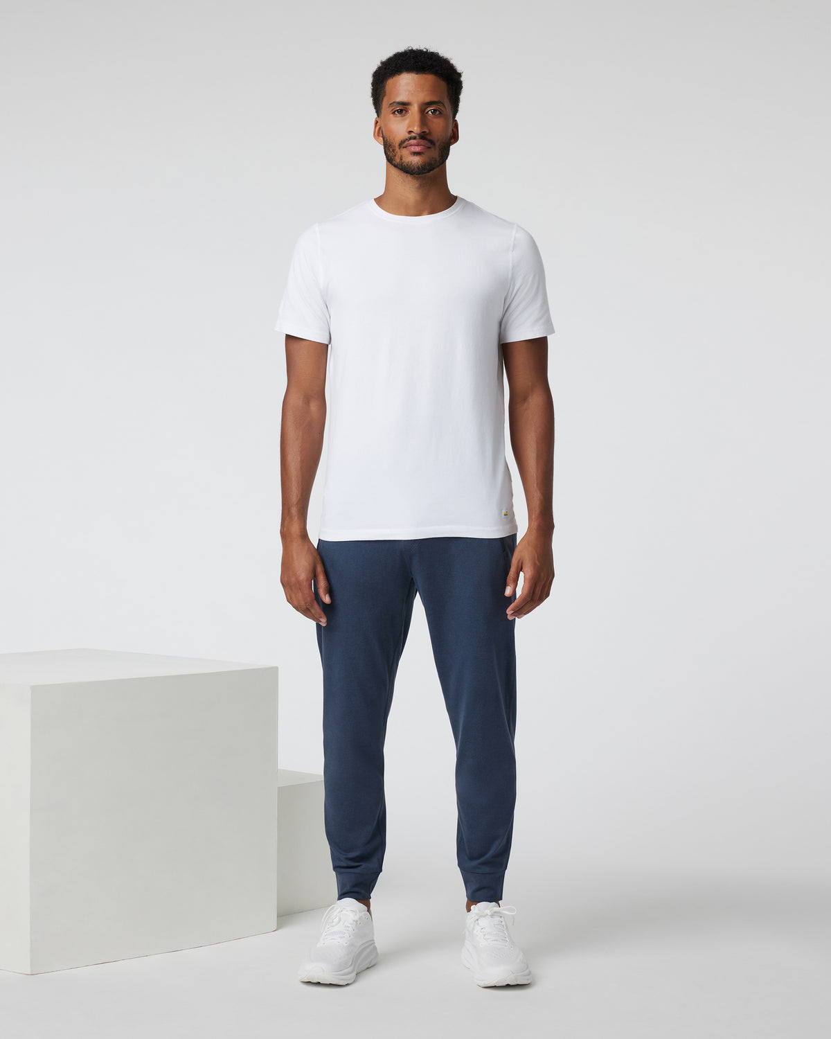 Ponto Performance Jogger Azure Heather - Vuori Clothing