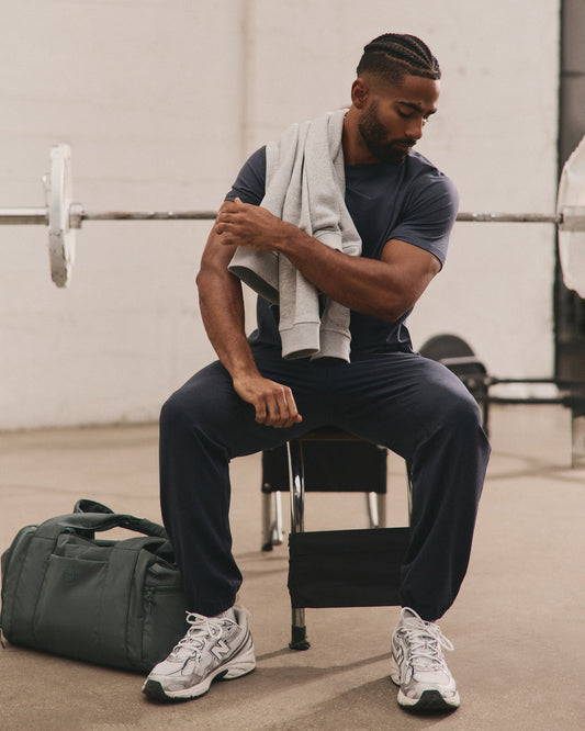 Coronado Performance Sweatpant Classic 28" Midnight Heather - Vuori Clothing