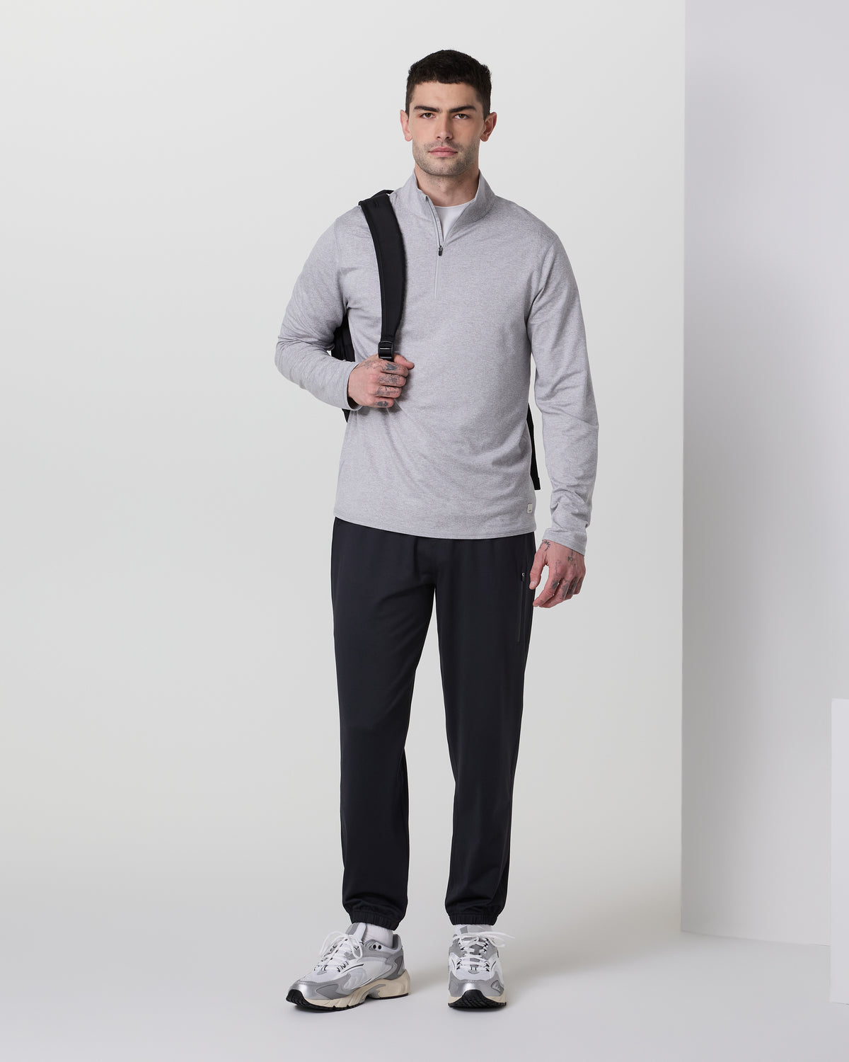 Sunday Performance Sweatpant Classic 28" Black - Vuori Clothing