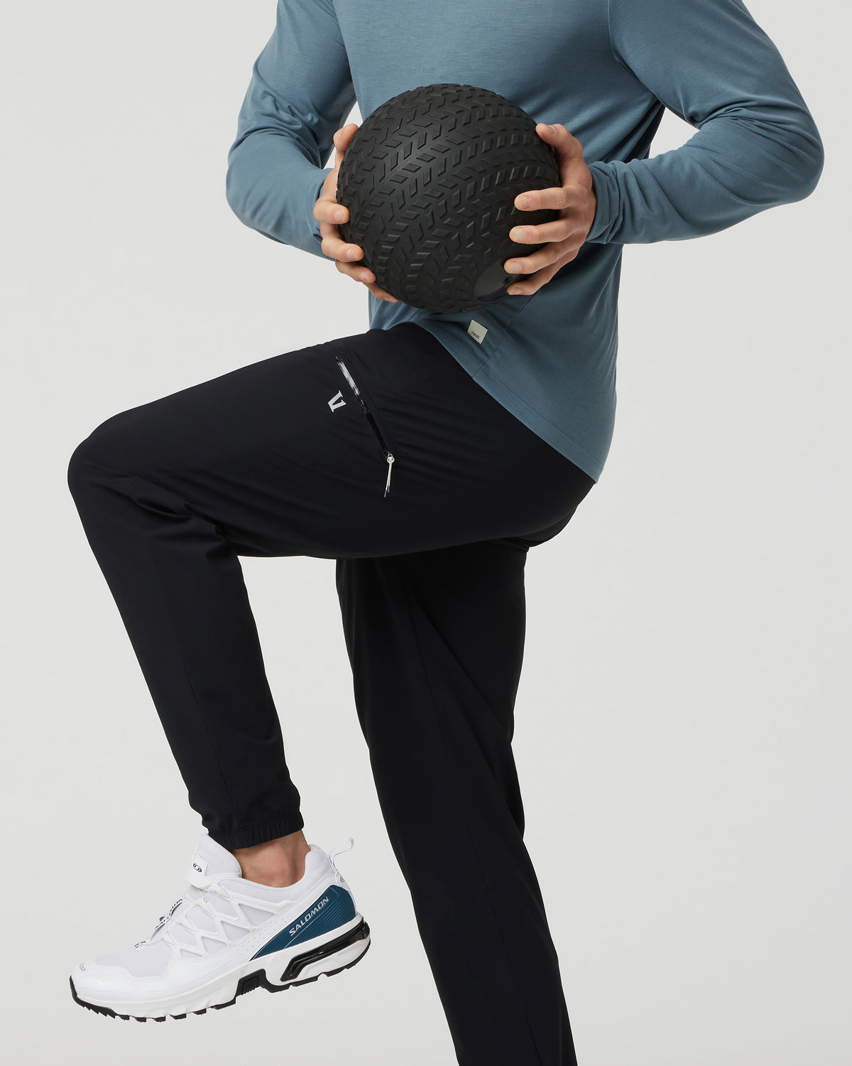 Fleet Sport Jogger Men's Black Lightweight Joggers - Vuori Clothing