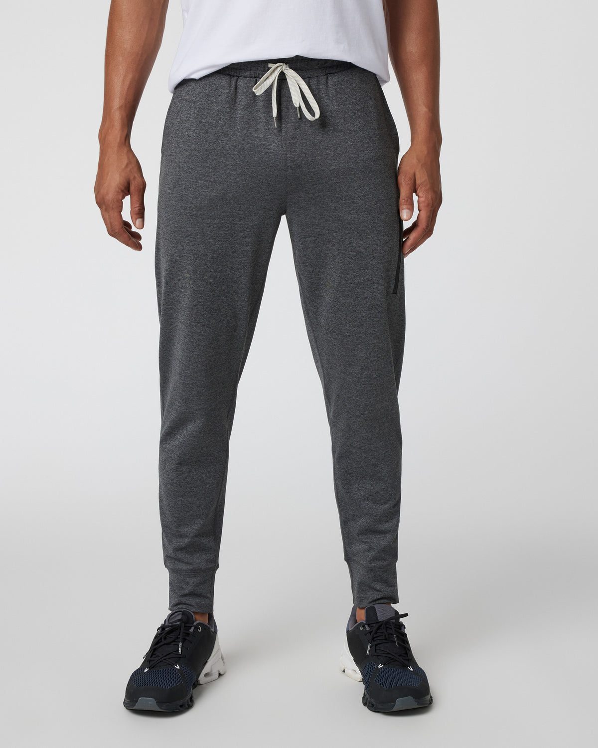 Sunday Performance Jogger 30" Charcoal Heather - Vuori Clothing